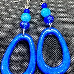 Blue dangle
